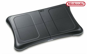wii balance board black
