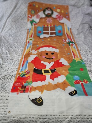 GINGER BREAD MAN BANNER 71 1/2'' X 29 1/2'' GM5
