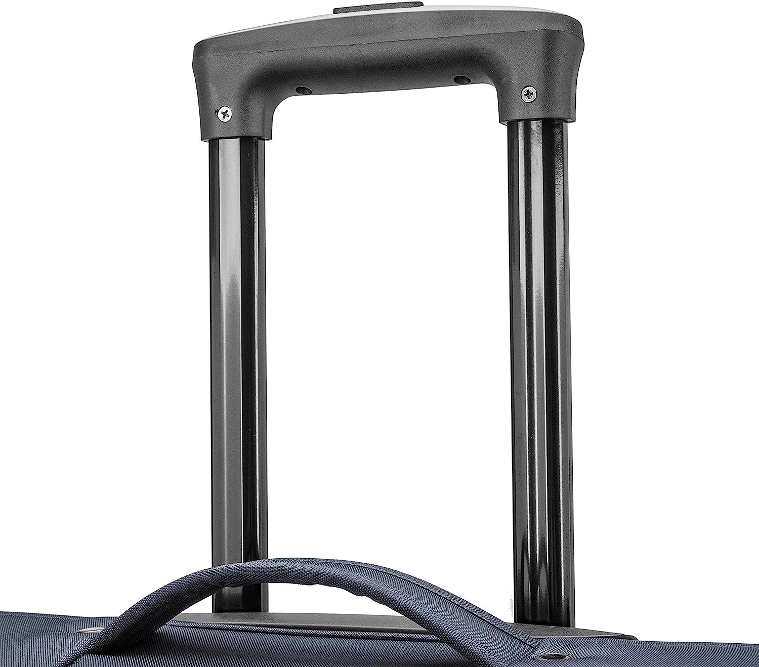 U.S. Traveler Anzio 22" Softside Expandable Spinner Luggage Carry On Dark Grey