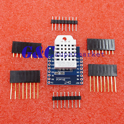 DHT22 AM2302 Temperature and Humidity Sensor Shield Module For D1 Mini Wemos