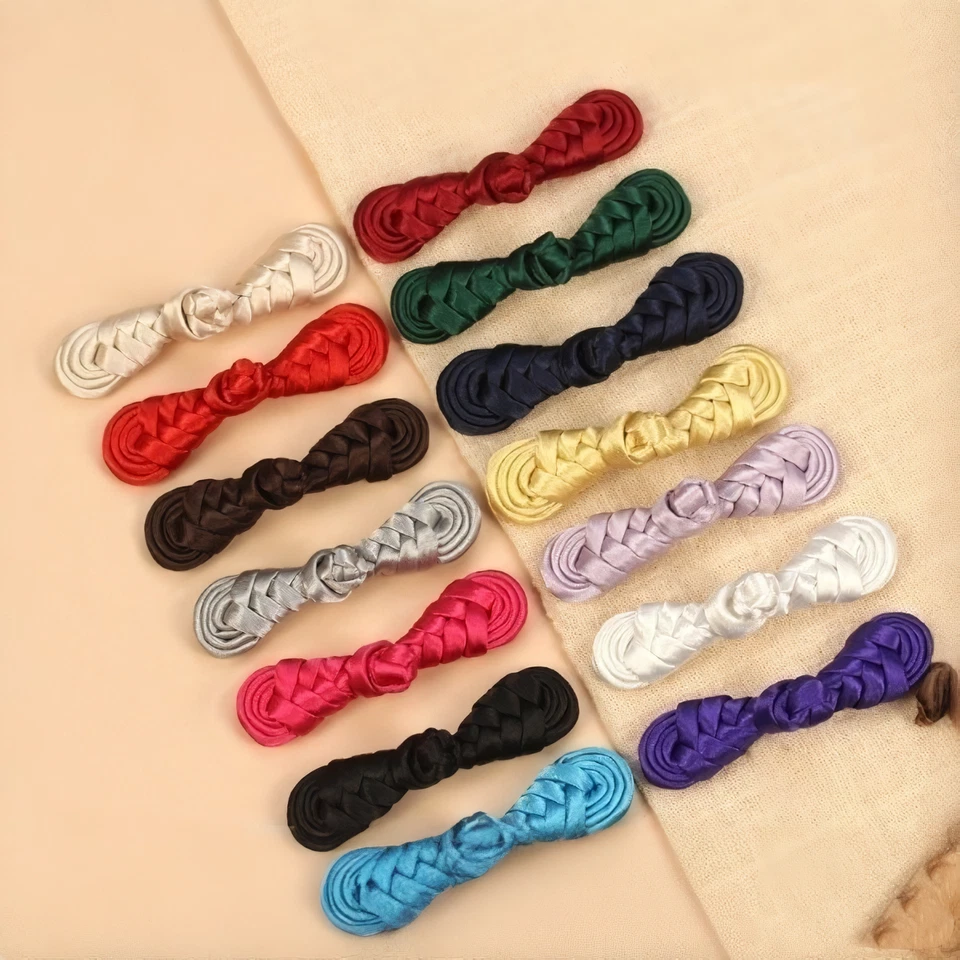 Chinese Frog Button Handmade Cheongsam Clothing Accessories Decor Retro DIY Chic - Image 2 of 4