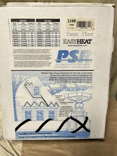 PSR2100 Easy Heat Electric Pipe Freeze Protection Roof De-icing Cable, 100’240V