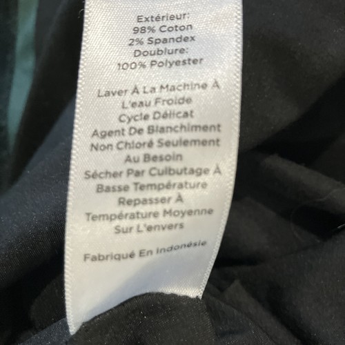TALBOTS Women’s Skirt 16 Black Watch Plaid Velvet Blue Green Plaid EUC Preppy - Picture 6 of 7