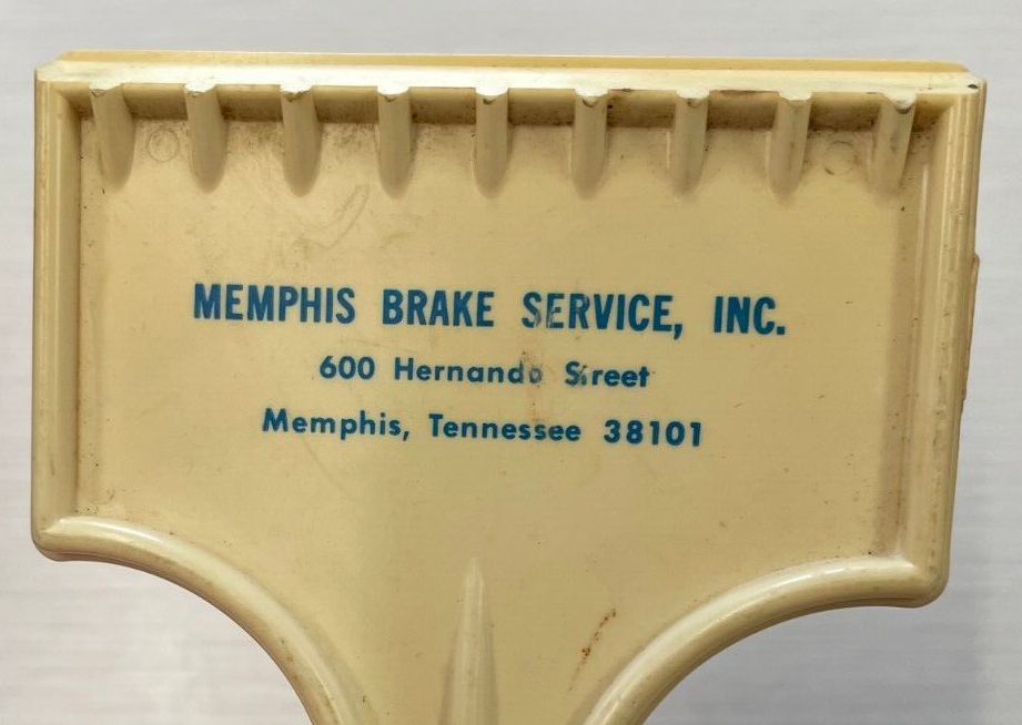 Vintage Bendix Memphis Brake Service Ice Scrapper 600 Hernando St