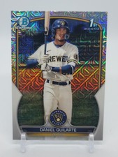 2023 Bowman #BCP-21 Daniel Guilarte Chrome Prospects Mojo Refractor