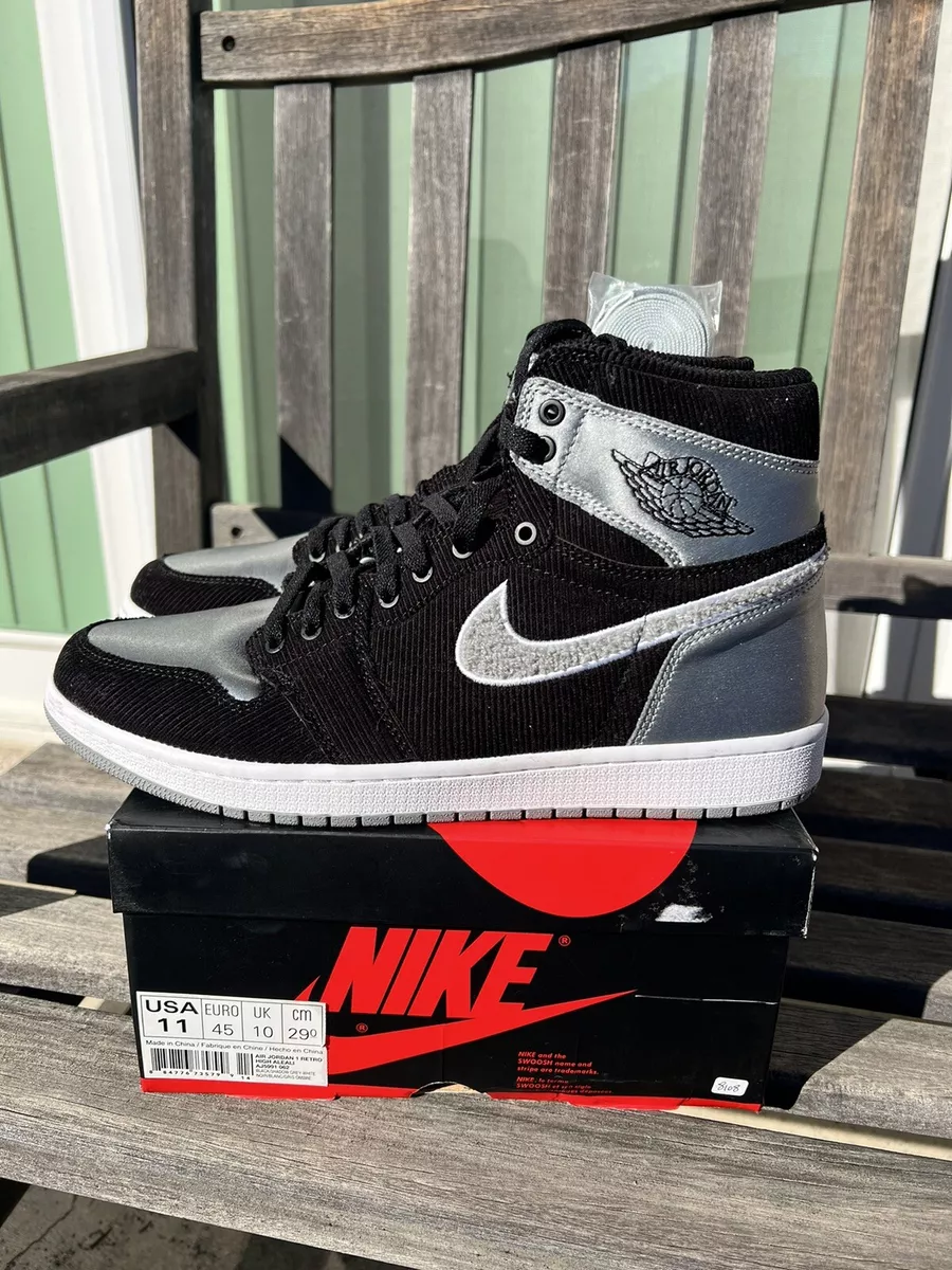 Jordan 1 Retro High OG x Aleali May Satin Shadow 11 Lost And Found Bred  Chicago