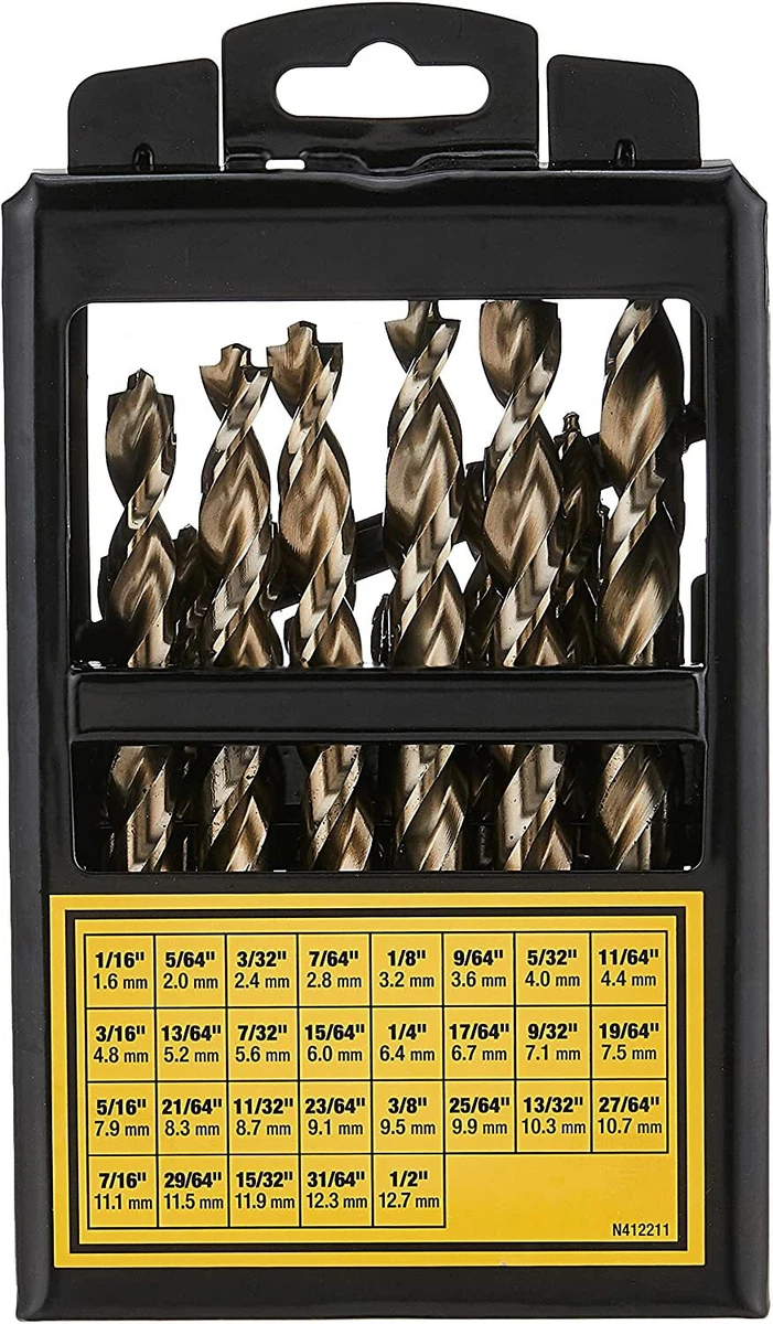 DEWALT DWA1269 Pilot Point Industrial Cobalt Drill Bit Set 29