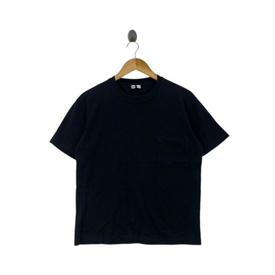 LEMAIRE x UNIQLO COLLECTION Plain Black Tee Shirt Top UUU Collaboration