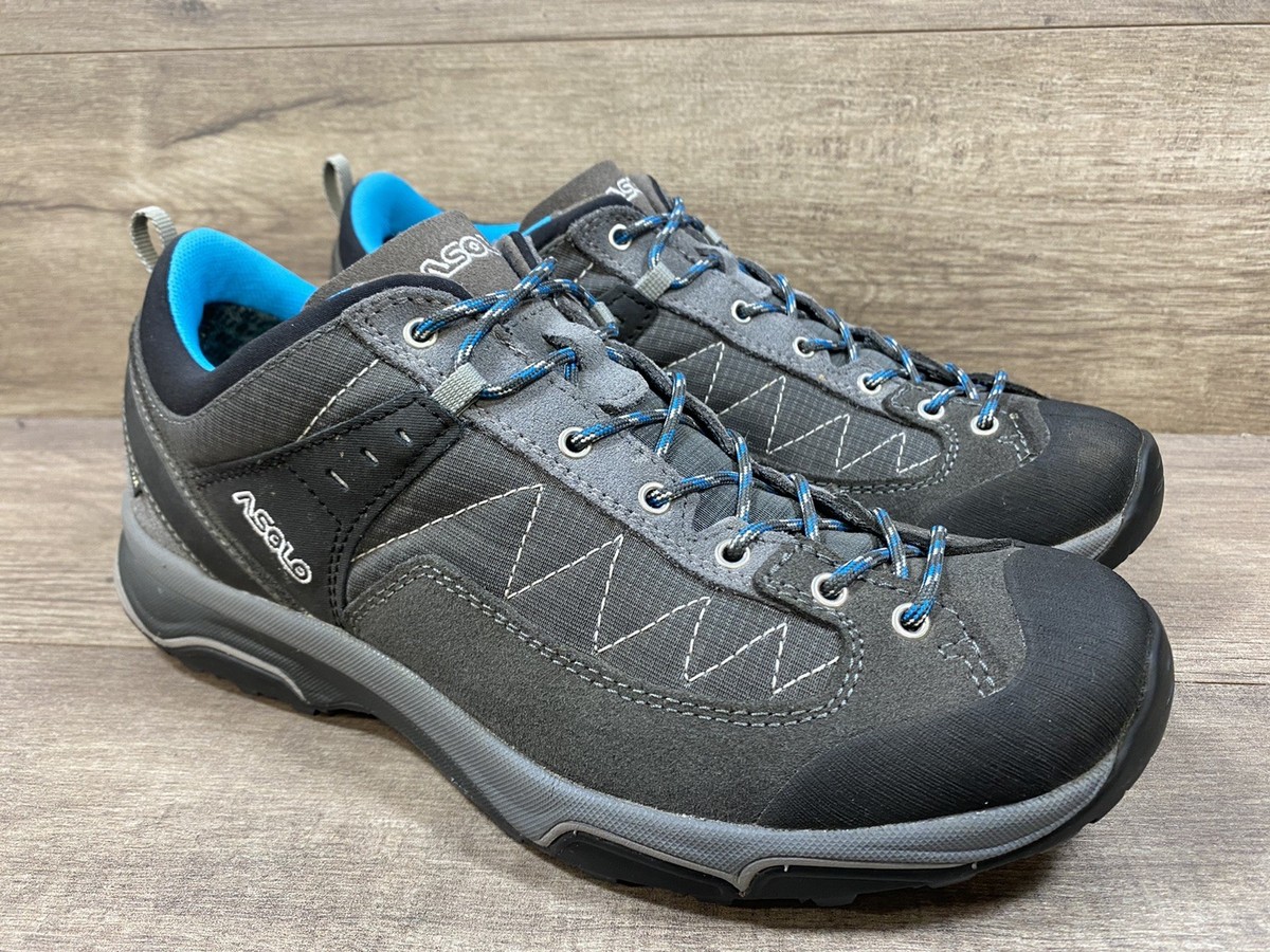 Asolo Pipe GV GTX Waterproof Vibram Soles Hiking Shoes Climb Gray