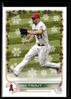 2022 Topps Holiday #HW50 Mike Trout Baseball Card 2803N