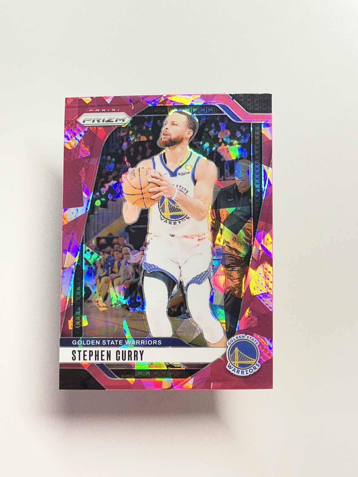 2024-25 Panini Prizm - Stephen Curry #134 Pink Ice Prizm