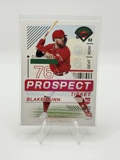 2024 Panini Baseball Prospect Edition Blake Dunn Ticket #62 Cincinnati Reds