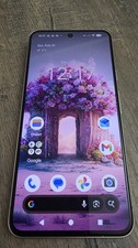 Google Pixel 8 G9BQD 256GB rose -WORKS. Front spotless but back has a crack