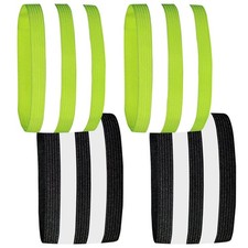 1 Pair Reflective Bands For Wrist Arm Ankle Leg High Visibility Reflect Straps