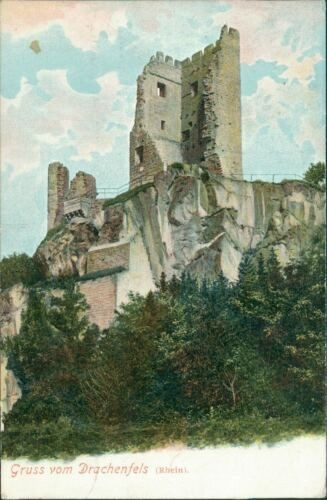 Postcard Drachenfels Rhine 1907 (No.940)