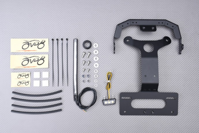 Portatarga KAWASAKI ELIMINATOR E500 pour supprimer le garde-boue arrière d'origine encombrant