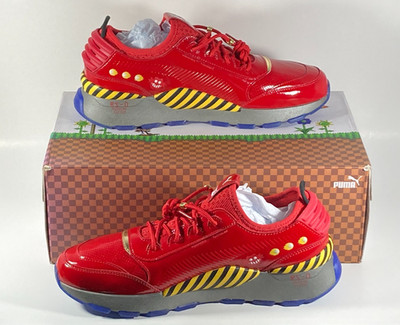Sonic the Hedgehog x PUMA Red Shoes Sega Official Dr. Eggman Mens Size 11 - New