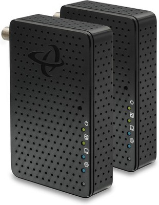 Hitron HTEM5 MoCA 2.5 Network Adapter 2Pack  Extends Network via Coax