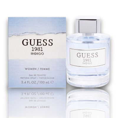 Guess 1981 Indigo by Guess Eau De Toilette 3.4 oz 100 ml Spray for Women