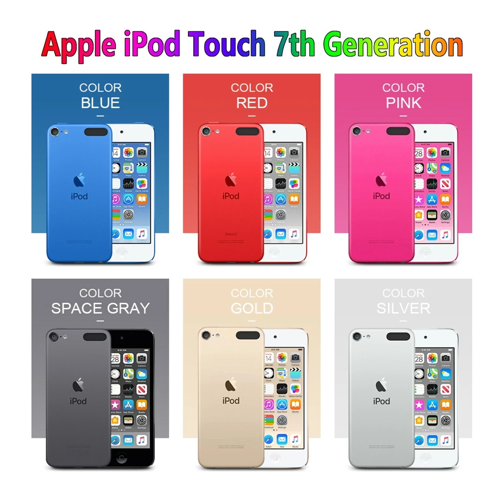 Apple iPod touch 4th generation classic design with FaceTime camera