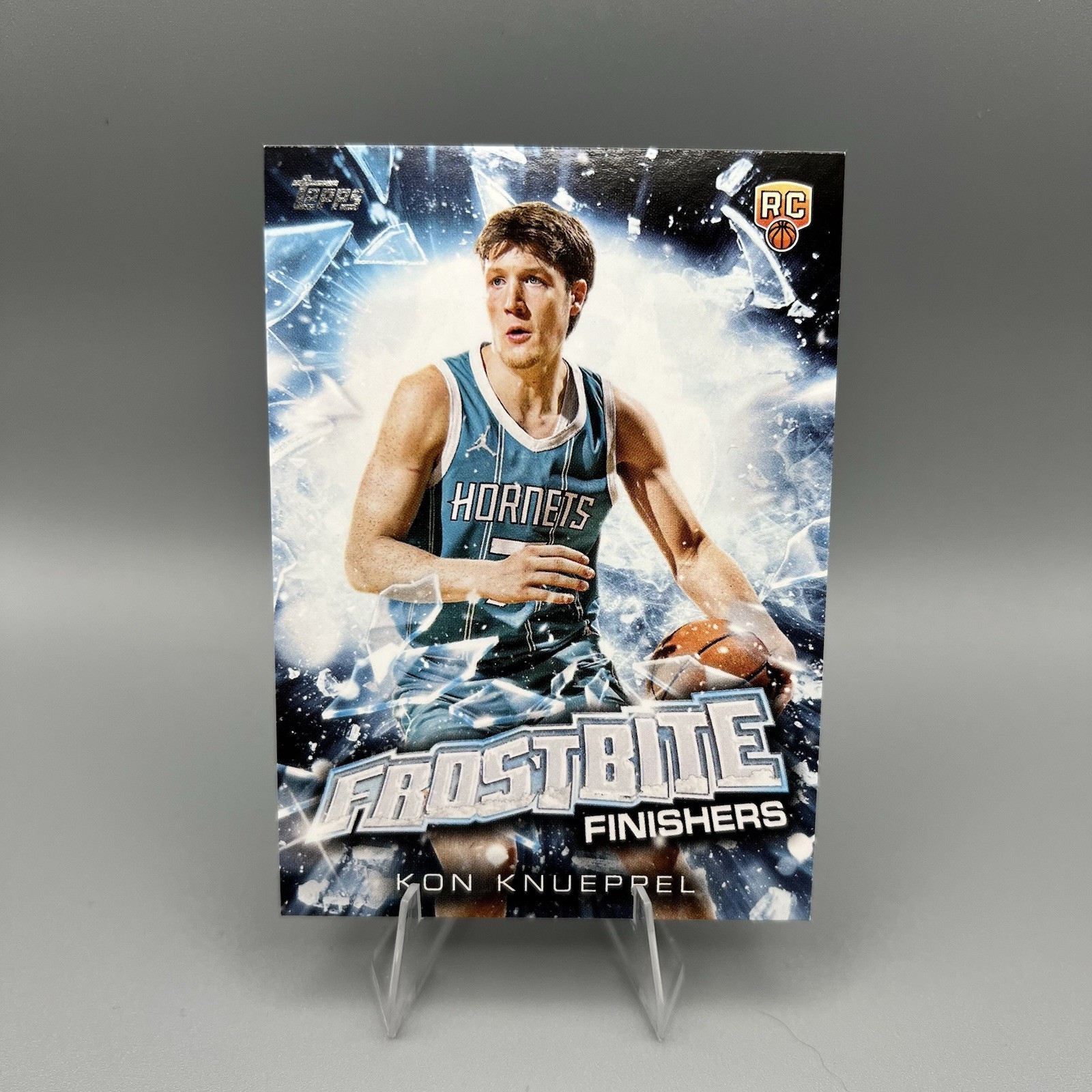2025-2026 Topps Holiday Basketball Kon Knueppel Frostbite Finishers Case Hit SSP