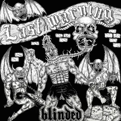 Last Warning Blinded LIMITED EDITION + DOWNLOAD CODE Vinyl Single 7inch