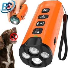Dog Bark Deterrent Device Ultrasonic Anti Barking Dogs Training Indoor Outdoor