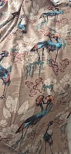 Duneln Curtains, Gold Colours. 168x182cm. Pair. Lined