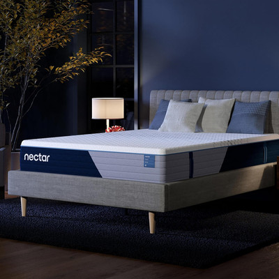 Nectar 12  Hybrid Mattress, Queen, Medium Firm, 1-Year Trial