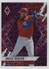 2021 Panini Chronicles Phoenix Purple Velocity Bryce Harper #10 0ld5