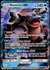 Blastoise GX 35/214 Holo Rare GX Unbroken Bonds Pokemon Near Mint