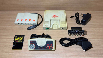 INFO LESEN - Konsole NEC Pc Engine 1st Model / ESDdrive / Rgbs / Multitap / AC