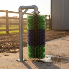 Cow Grooming Brush Sturdy Bristle Sheep Body Brush Itch Relief for Barn,