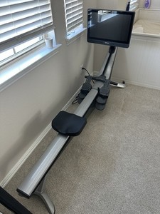 Hydrow Rowing Machine Touchscreen LCD Magnetic Resistance Gray/Black