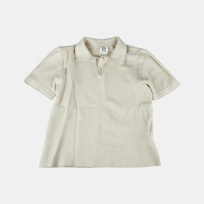 GAP Kids Cream Polo Sweater Shirt