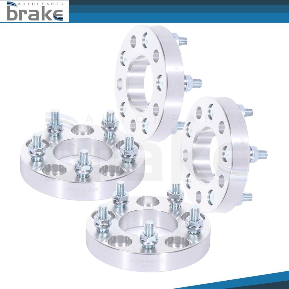 1" 5x4.5 (4) Wheel Spacers 12x1.5 For Honda Civic For Toyota Tacoma Acura NSX TL
