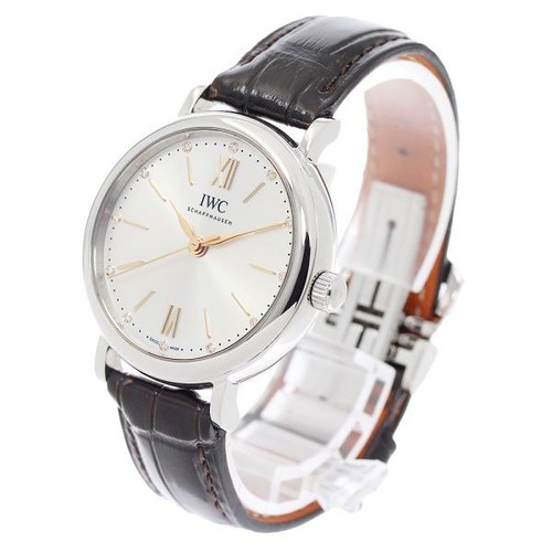 IWC PORTOFINO AUTOMATIC 34 IW357403 34mm SS Silver #C6320
