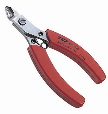 Precision Mini Cutter Nipper Made in JAPAN TOP ENI-100 SS Cutting Pliers ENI100