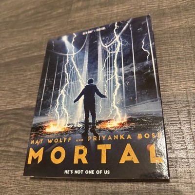 Mortal (Blu-ray, 2020) Plus Slipcover, Nat Wolff, Priyanka Bose, Brand New
