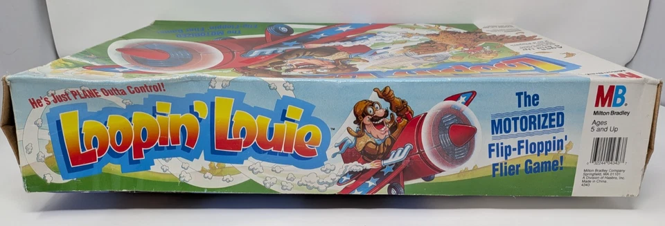 Loopin’ Louie Milton Bradley 1992 Motorized Board Game COMPLETE Tested Working - Image 3 of 3
