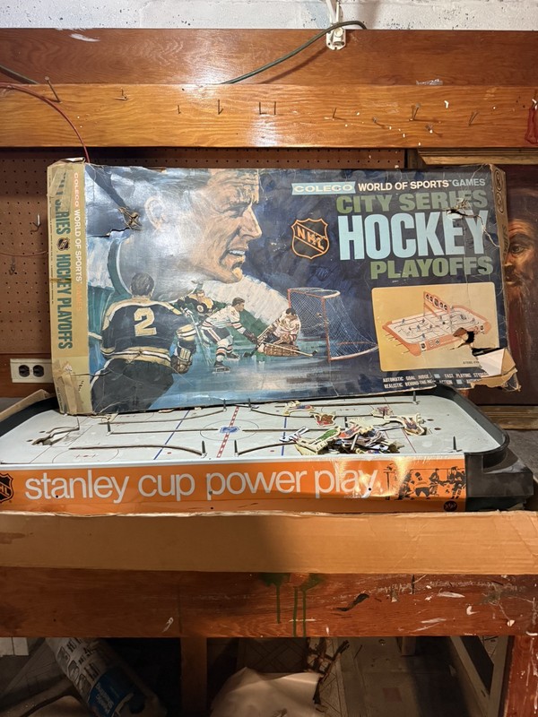 Vintage Coleco World of Sports Hockey Game CitySeries Hockey Playoffs game 1960