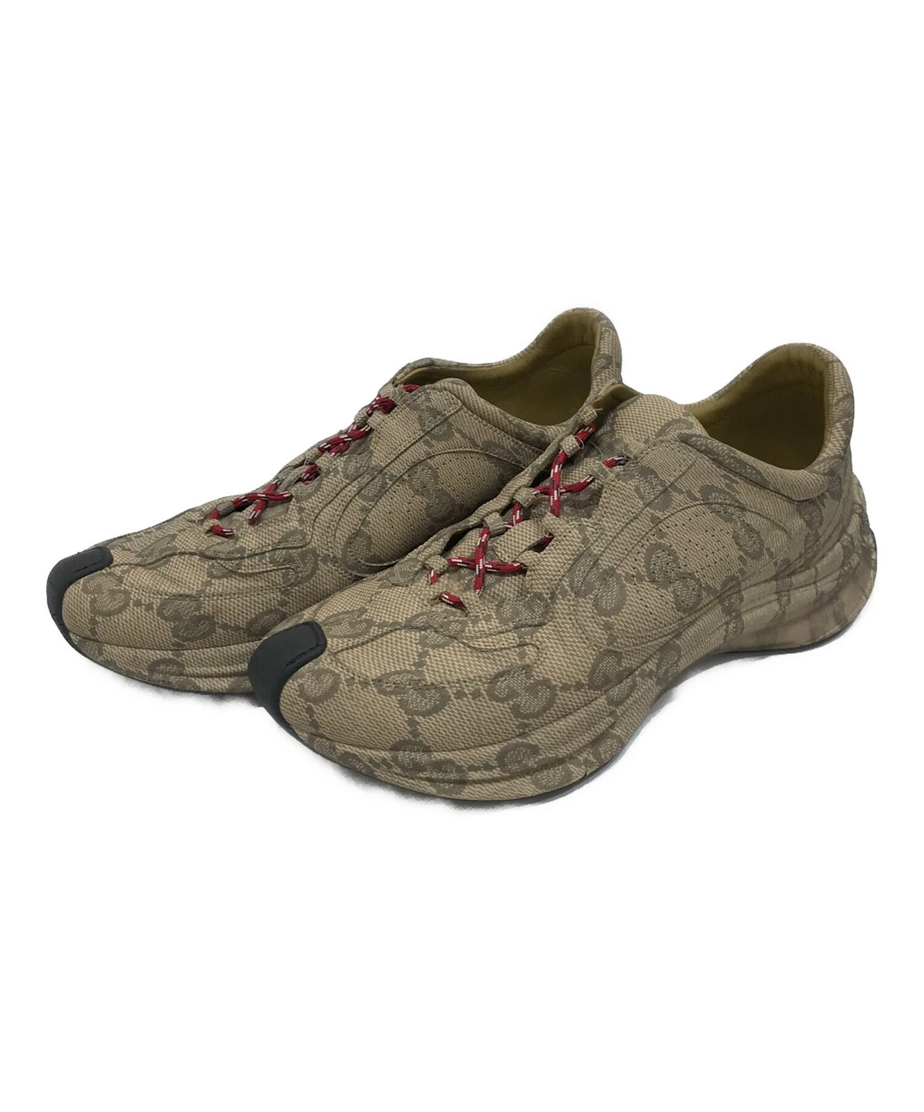 Baskets GUCCI / Run GG marron taille:8 1/2