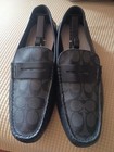 2 Coach Mott Driver Men's Size 10.5D Black/Brown — photo 1
