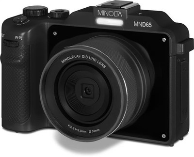 Minolta - MND65 56.0 Megapixel 4K Video Digital Camera - Black | eBay