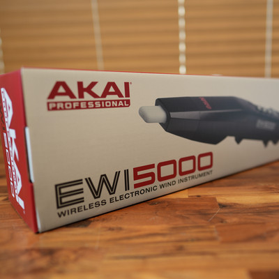 Akai Professional Pro EWI 5000J Wind Synthesizer schwarz