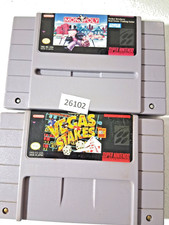 retro games Vegas stakes & Monopoly super Nintendo games SNES       bc21   26102