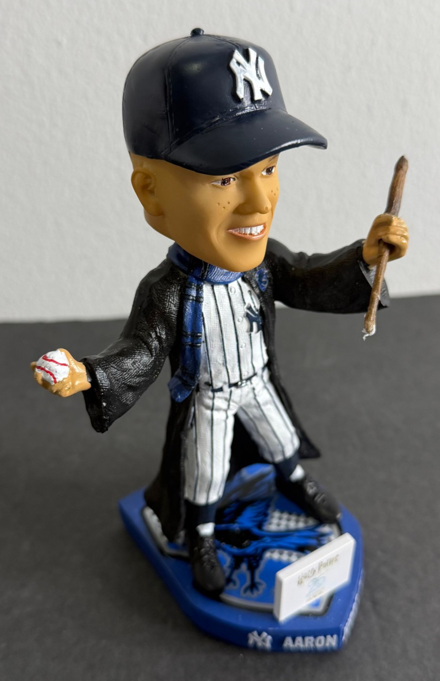 Aaron Judge Harry Potter Bobblehead Ravenclaw New York Yankees SGA 2026 NYY Blue