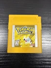 Pokemon Yellow Nintendo Gameboy Authentic Tested Working Battery