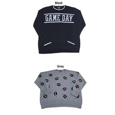 Vince Camuto Women's Game Day Comfort Crewneck Pullover Sweater