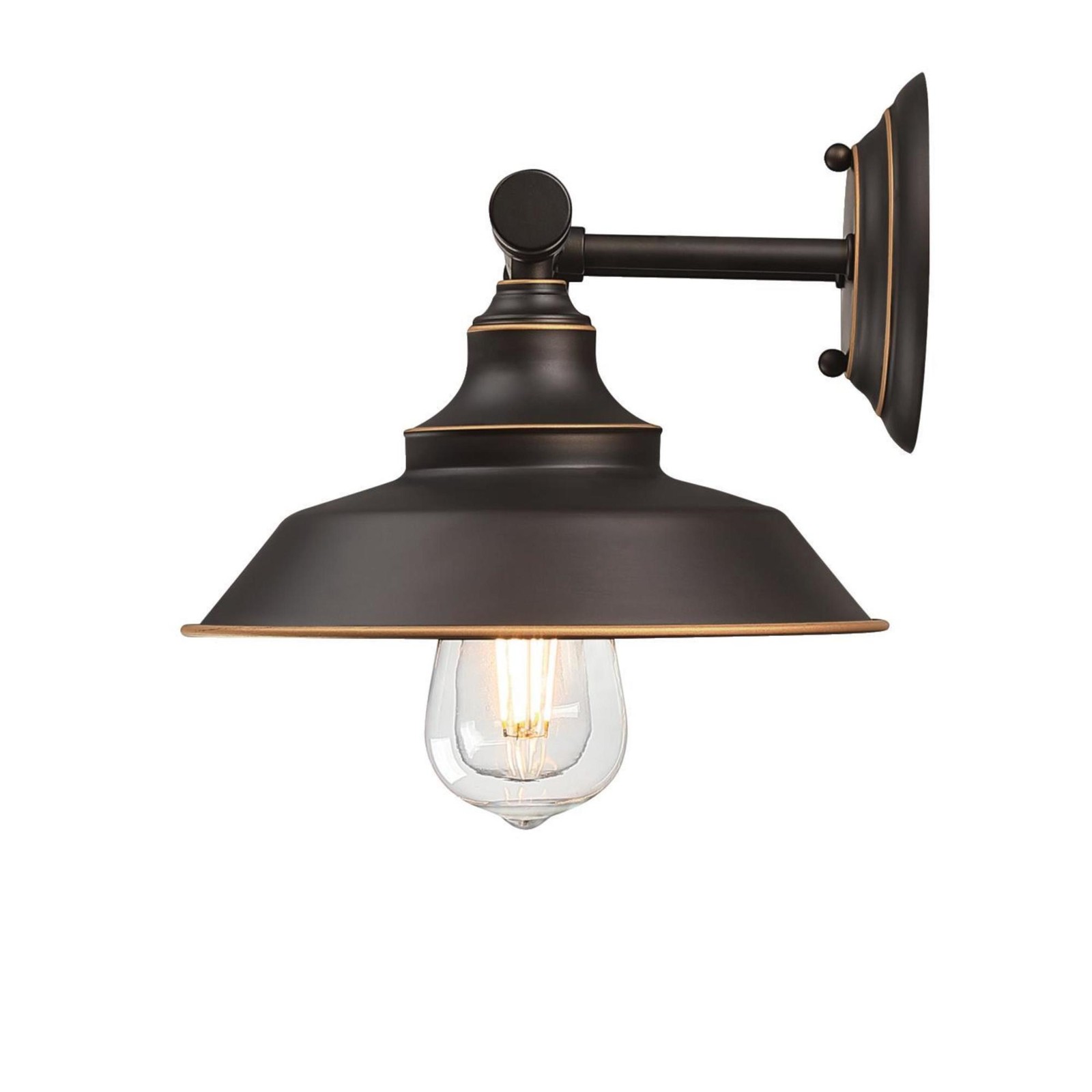 Westinghouse 6132900 Iron Hill 2 Light 8" Tall LED Wall Sconce - Bronze